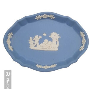 WEDGEWOOD JASPERWARE VINTAGE TRINKET DISH